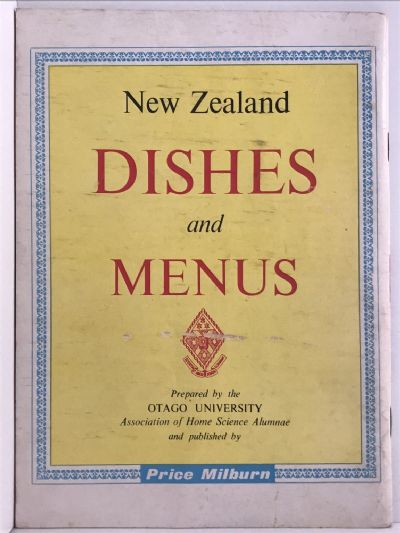 NEW ZEALAND DISHES AND MENUS