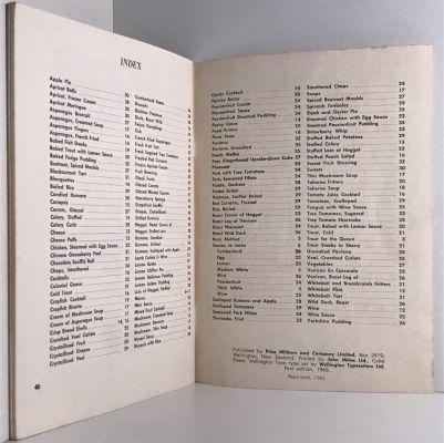 NEW ZEALAND DISHES AND MENUS