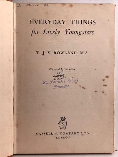 EVERYDAY THINGS FOR LIVELY YOUNGSTERS