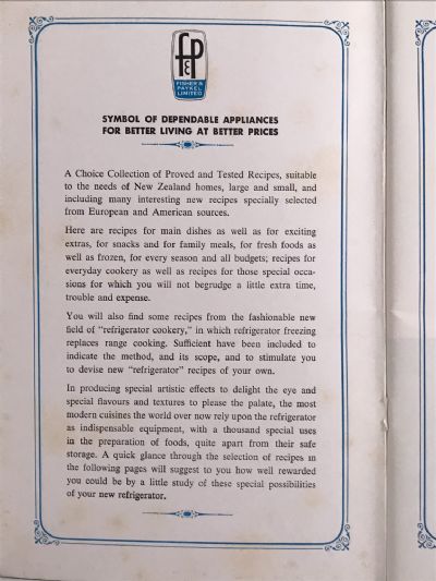 YOUR KELVINATOR RECIPE BOOK
