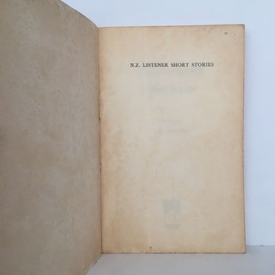 N.Z. Listener Short Stories