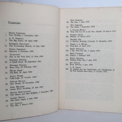 N.Z. Listener Short Stories