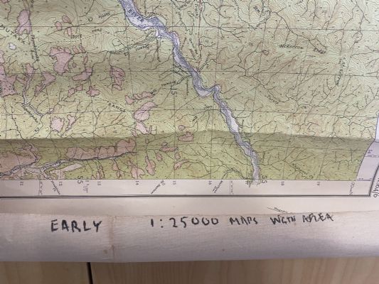 VINTAGE TOPOGRAPHICAL MAP: Pencarrow / Sheet N164/6, 1945