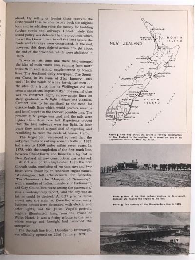 MAKING NEW ZEALAND: Pictorial Surveys of a Century - Vol 2, No 17 - The Railways