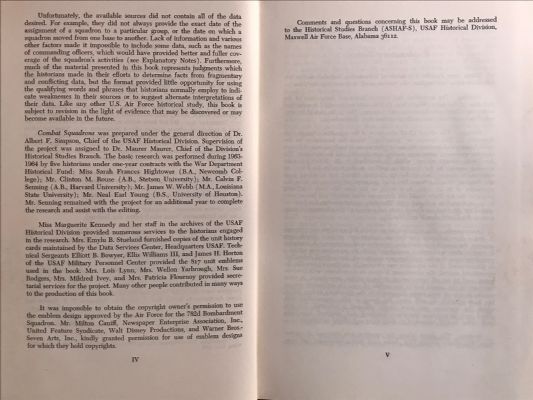 COMBAT SQUADRONS OF THE AIRFORCE WWII