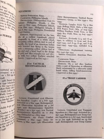 COMBAT SQUADRONS OF THE AIRFORCE WWII