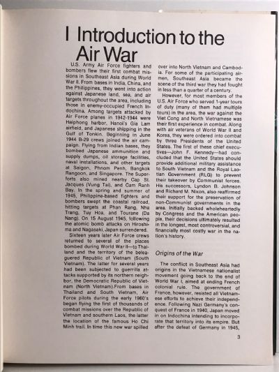 VIETNAM: The War in the Air