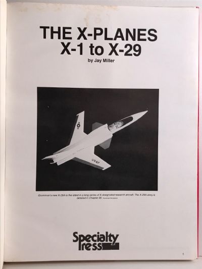 THE X-PLANES: X-1 to X-29
