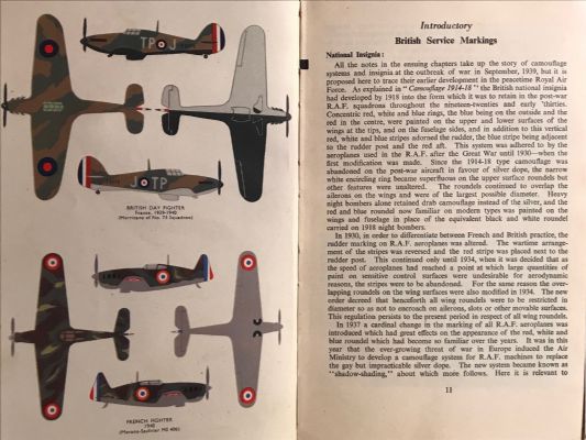 CAMOUFLAGE OF 1939-1942 AIRCRAFT