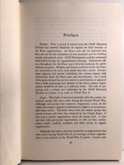 AIR FORCE COMBAT UNITS OF WORLD WAR II: History and Insignia