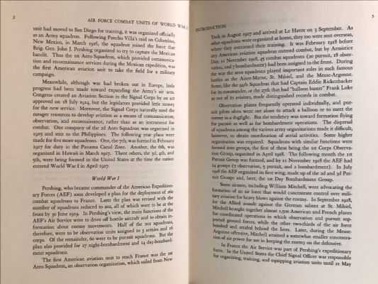 AIR FORCE COMBAT UNITS OF WORLD WAR II: History and Insignia