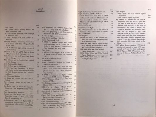 ACES AND AERIAL VICTORIES: The United States Air Force In SE Asia 1965-1973