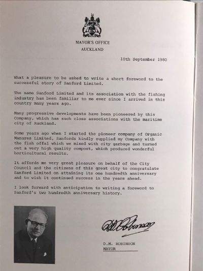 THE STORY OF SANFORD LTD: The First One Hundred Years