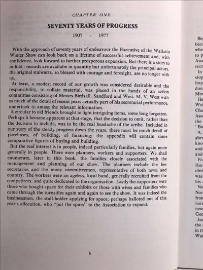 SEVENTY YEARS OF PROGRESS 1907-1977