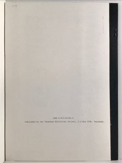 FORGOTTEN MEN: The Survey of Tauranga and District 1864-1869