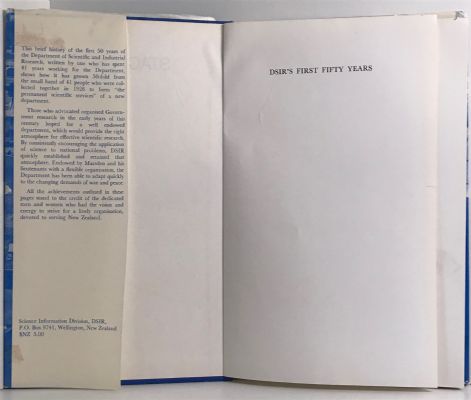 DSIR's FIRST FIFTY YEARS