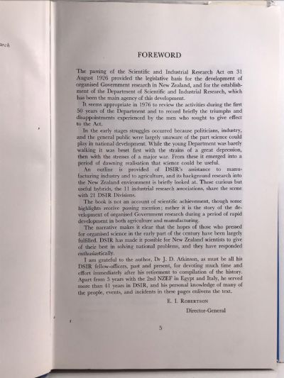 DSIR's FIRST FIFTY YEARS