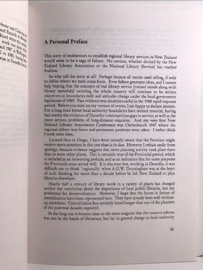 BOOKS TO THE PEOPLE: A History of Regional Library Services in NZ