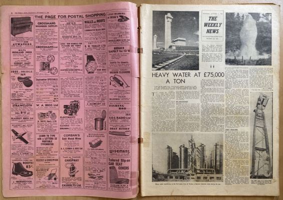 OLD NEWSPAPER: The Weekly News - No. 4738, 15 September 1954