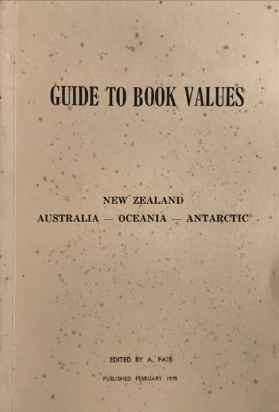 GUIDE TO BOOK VALUES: New Zealand, Australia, Oceania 