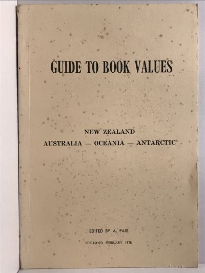 GUIDE TO BOOK VALUES: New Zealand, Australia, Oceania