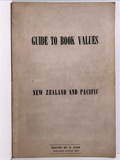 GUIDE TO BOOK VALUES 1952 to 1956: New Zealand and Pacific