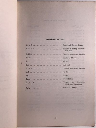GUIDE TO BOOK VALUES 1952 to 1956: New Zealand and Pacific