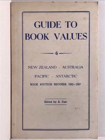 GUIDE TO BOOK VALUES 1962-1967: New Zealand, Australia, Pacific