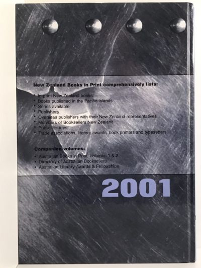 NEW ZEALAND BOOKS IN PRINT 2001
