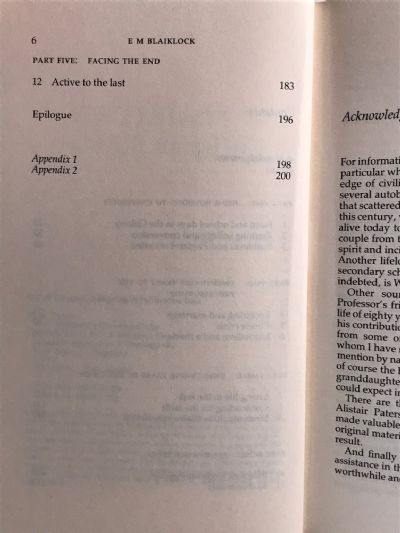 E M BLAIKLOCK: A Christian Scholar