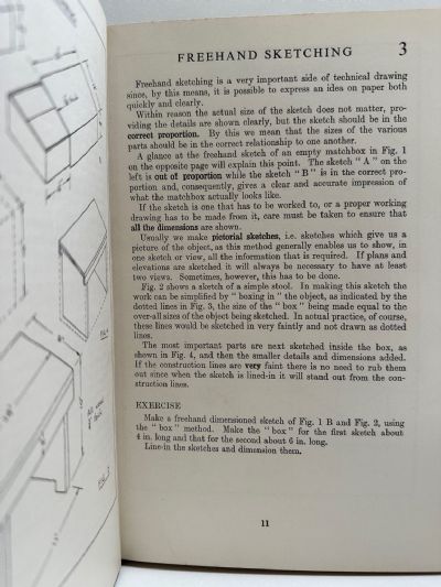 TECHNICAL DRAWING FOR TRADE STUDENTS 1958