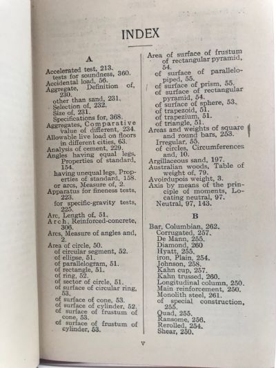 CONCRETE ENGINEERS POCKETBOOK