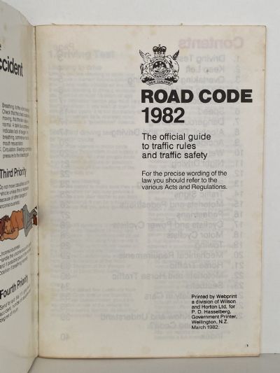 THE ROAD CODE: 1936, 1946 and 1982