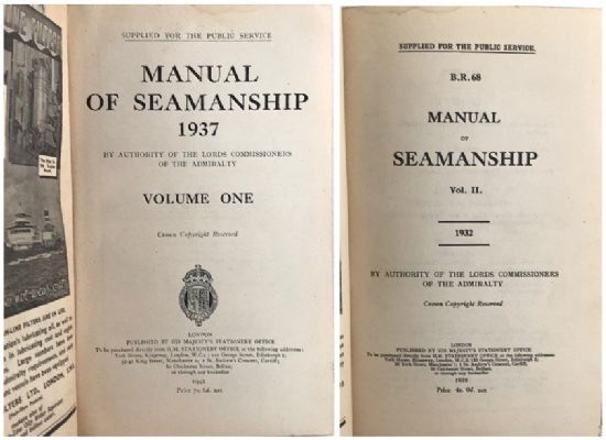 MANUAL OF SEAMANSHIP: Volume 1+2 