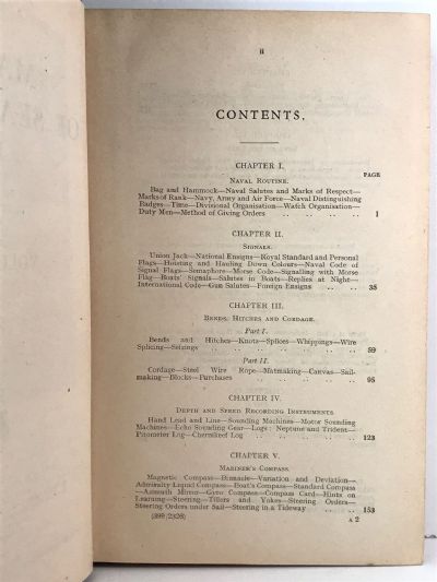 MANUAL OF SEAMANSHIP: Volume 1+2