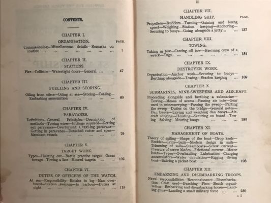 MANUAL OF SEAMANSHIP: Volume 1+2