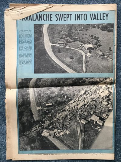OLD NEWSPAPER: The Nelson Evening Mail, 29 May 1968 - Inangahua earthquake
