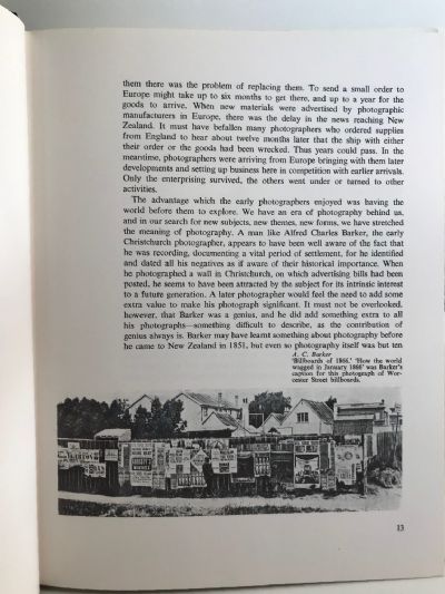 PHOTOGRAPHY IN NEW ZEALAND: A Social and Technical History