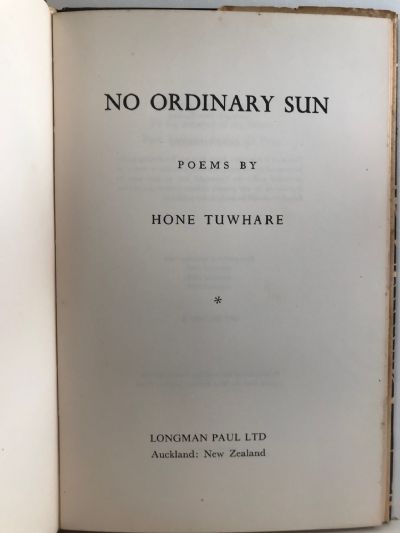 NO ORDINARY SUN