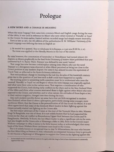 KUPAPA: The Bitter Legacy of Maori Alliances with the Crown