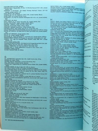 NEW ZEALAND BOOKS IN PRINT: 1986 14th edition