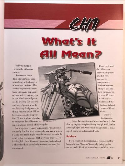 OLD SCHOOL CHOPPERS: No Frills Bikes for Real Bikers