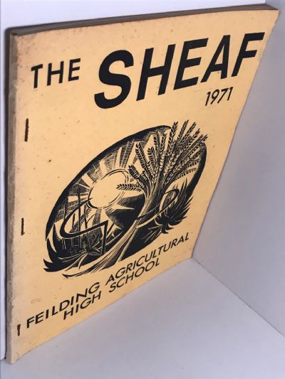 THE SHEAF 1971: Fielding Agricultural High School