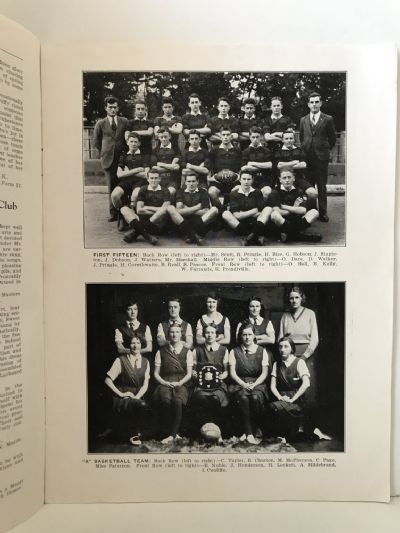 REO-MANO: Waihi High School 1933 - Vol. 2.
