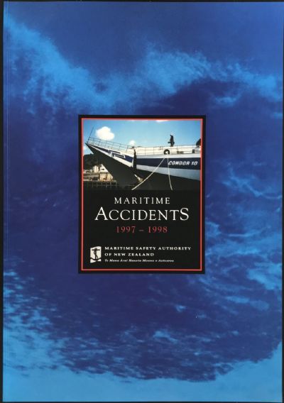 MARITIME ACCIDENTS in New Zealand 1997 - 1998 