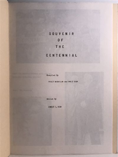 KATIKATI: Centennial Souvenir 1875-1975