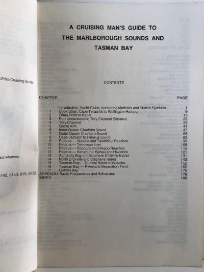A CRUISING MAN'S GUIDE: Marlborough Sounds and Tasman Bay