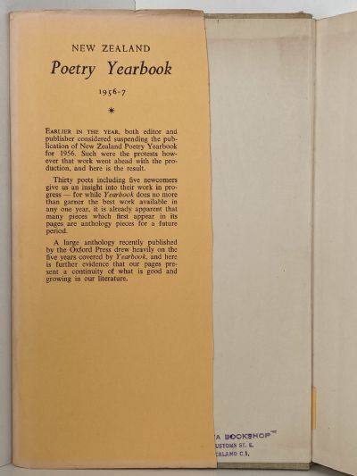NEW ZEALAND POETRY YEARBOOK: Volume 6, 1956 - 1957