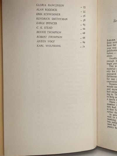 NEW ZEALAND POETRY YEARBOOK: Volume 6, 1956 - 1957