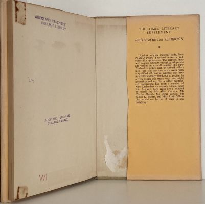NEW ZEALAND POETRY YEARBOOK: Volume 6, 1956 - 1957